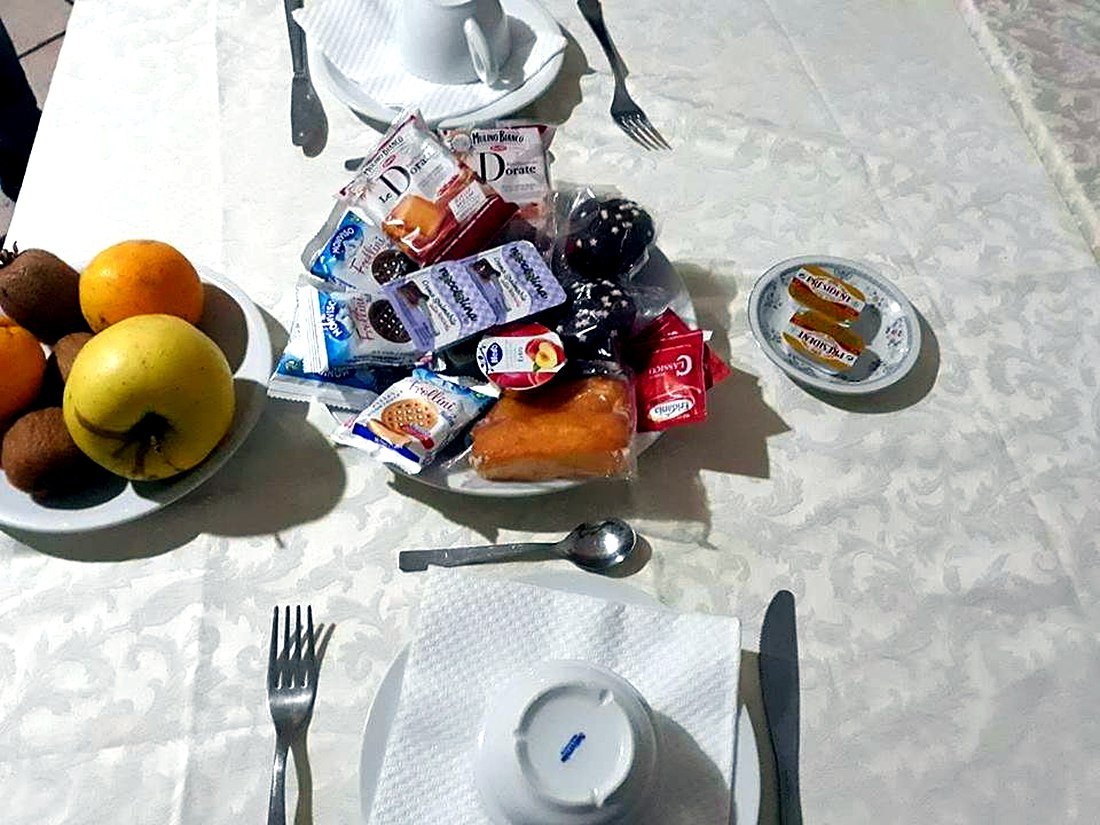 Breakfast spread
